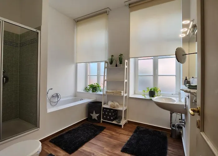 Ferienapartment Alexandrine Direkt Am Pfaffenteich Mit Eigenem Parkplatz 公寓 什未林