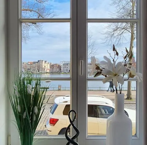 Ferienapartment Alexandrine Direkt Am Pfaffenteich Mit Eigenem Parkplatz 什未林